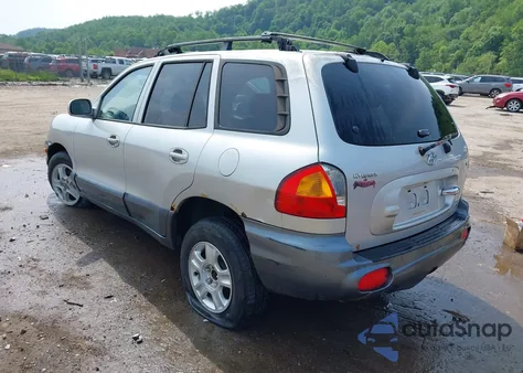 2003 Hyundai Santa Fe Gls/Lx from USA, damaged, VIN KM8SC73D63U535320